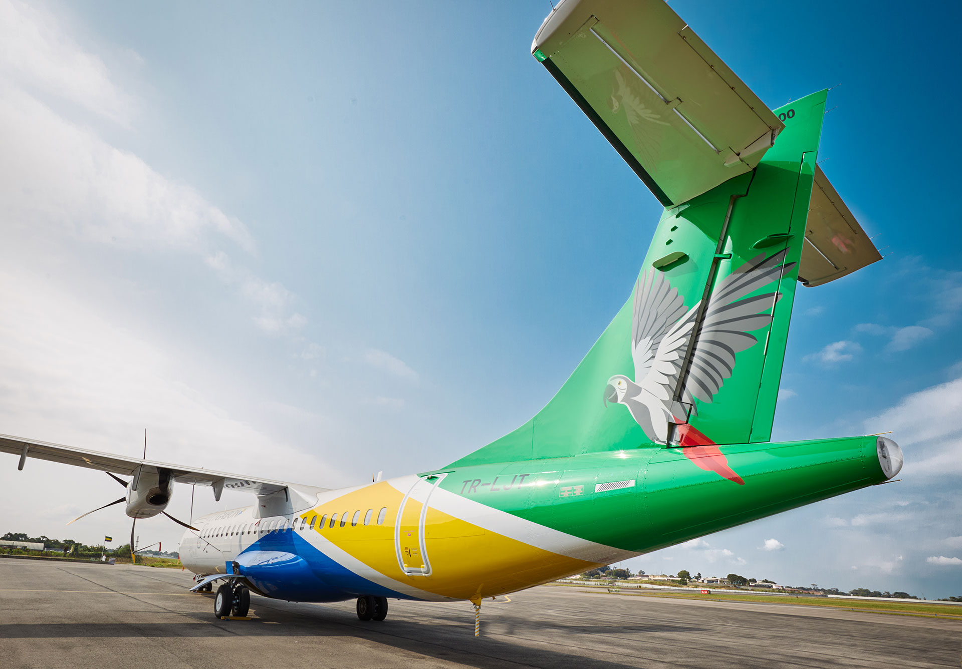 Fly Gabon Background
